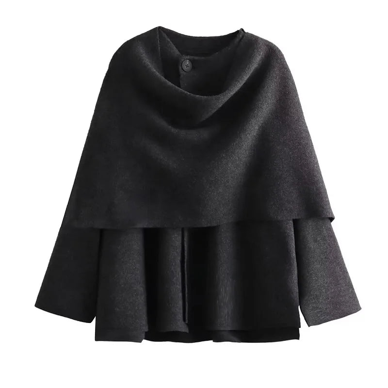 Winter cape top