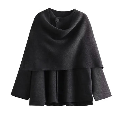 Winter cape top